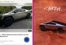 Tesla Cybertruck Európa