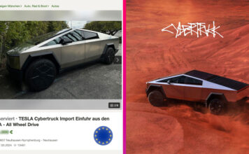 Tesla Cybertruck Európa