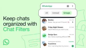 Filter pre chat vo WhatsApp