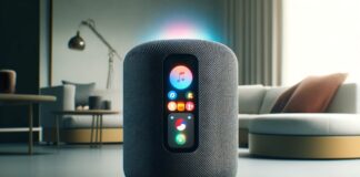 Reproduktor Apple HomePod s displejom