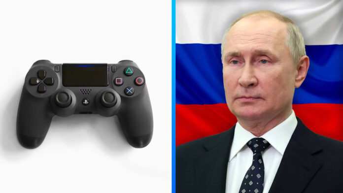 Vladimir Putin PlayStation Rusko Vladimir Putin PlayStation Rusko