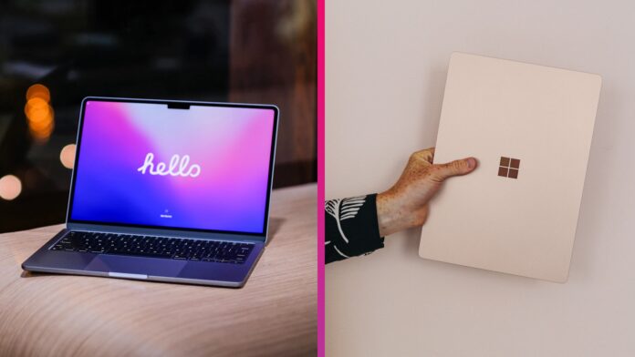 MacBook Air M3 vs Microsoft Surface