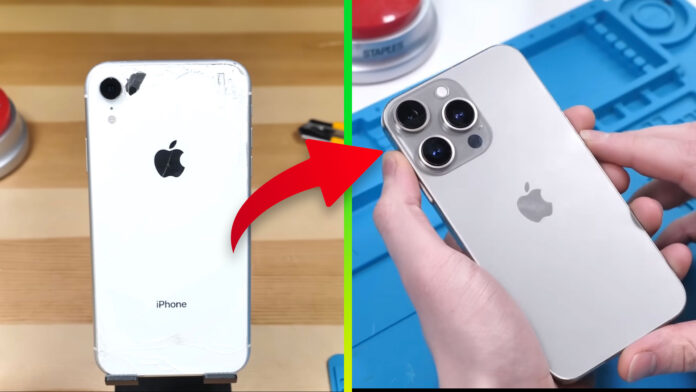 iPhone XR plochý displej iPhone XR plochý displej