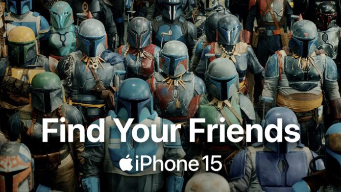 iPhone 15 Find My Star Wars