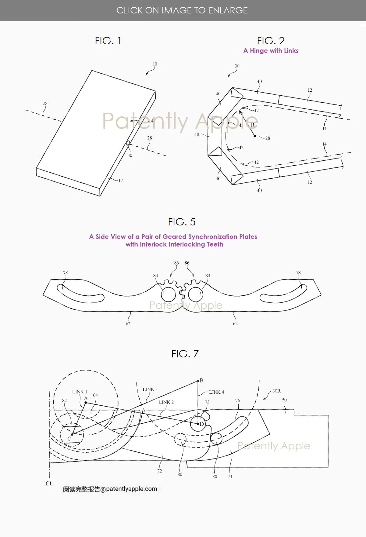 Apple patent skladací iPhone