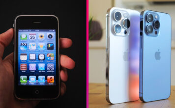 iPhone 3GS, iPhone 13 Pro a iPhone 15 Pro Max