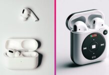 AirPods so vstavaným displejom na štýl iPodu nano