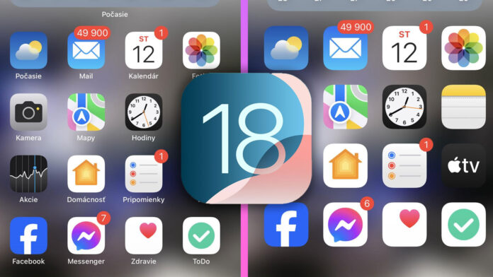 Apple ikony iOS 18 Apple ikony iOS 18