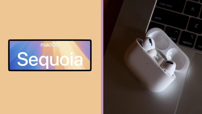 macOS Sequoia AirPods