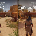 Assassin's Creed Mirage na iPhone 15 Pro Max