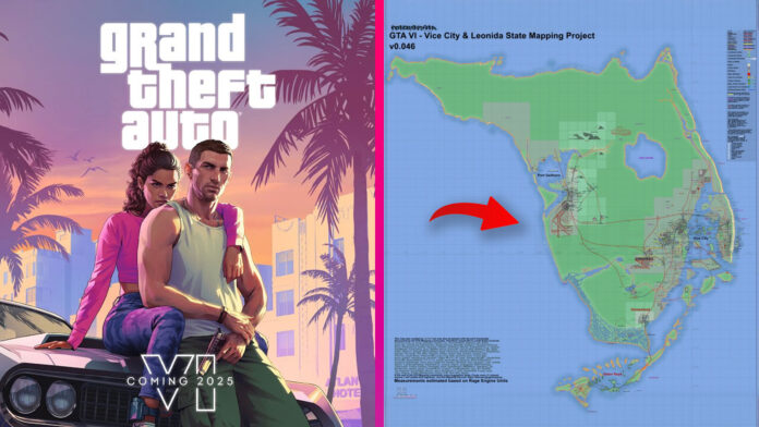 GTA 6 mapa