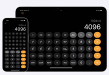 iPad kalkulačka