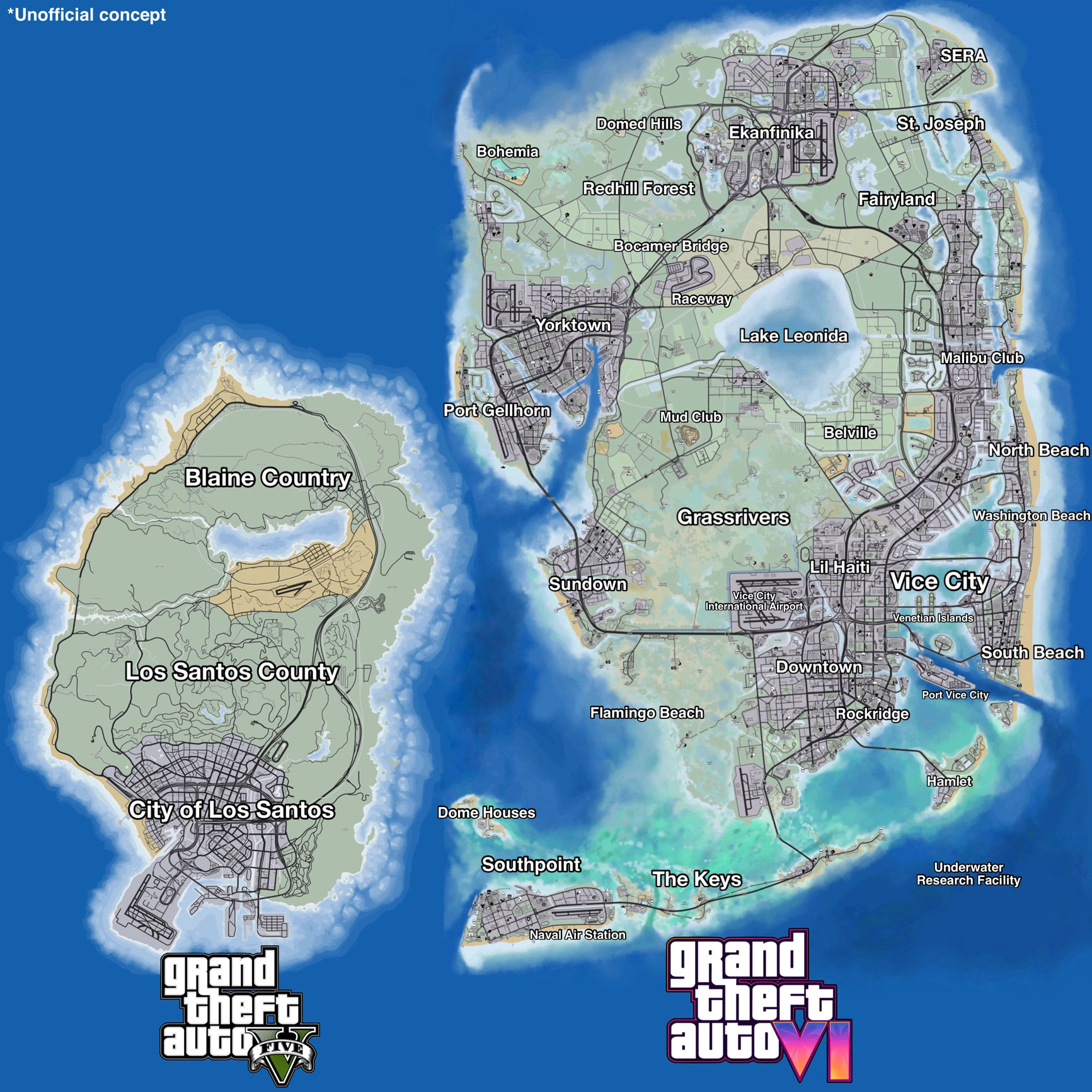 GTA 6 Mapa