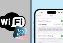 Rotácia Wi-Fi adresy v iOS 18