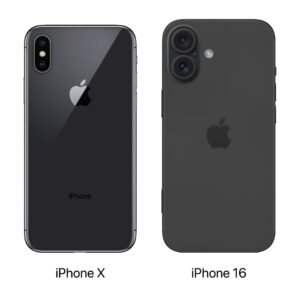 iPhone X vs iPhone 16