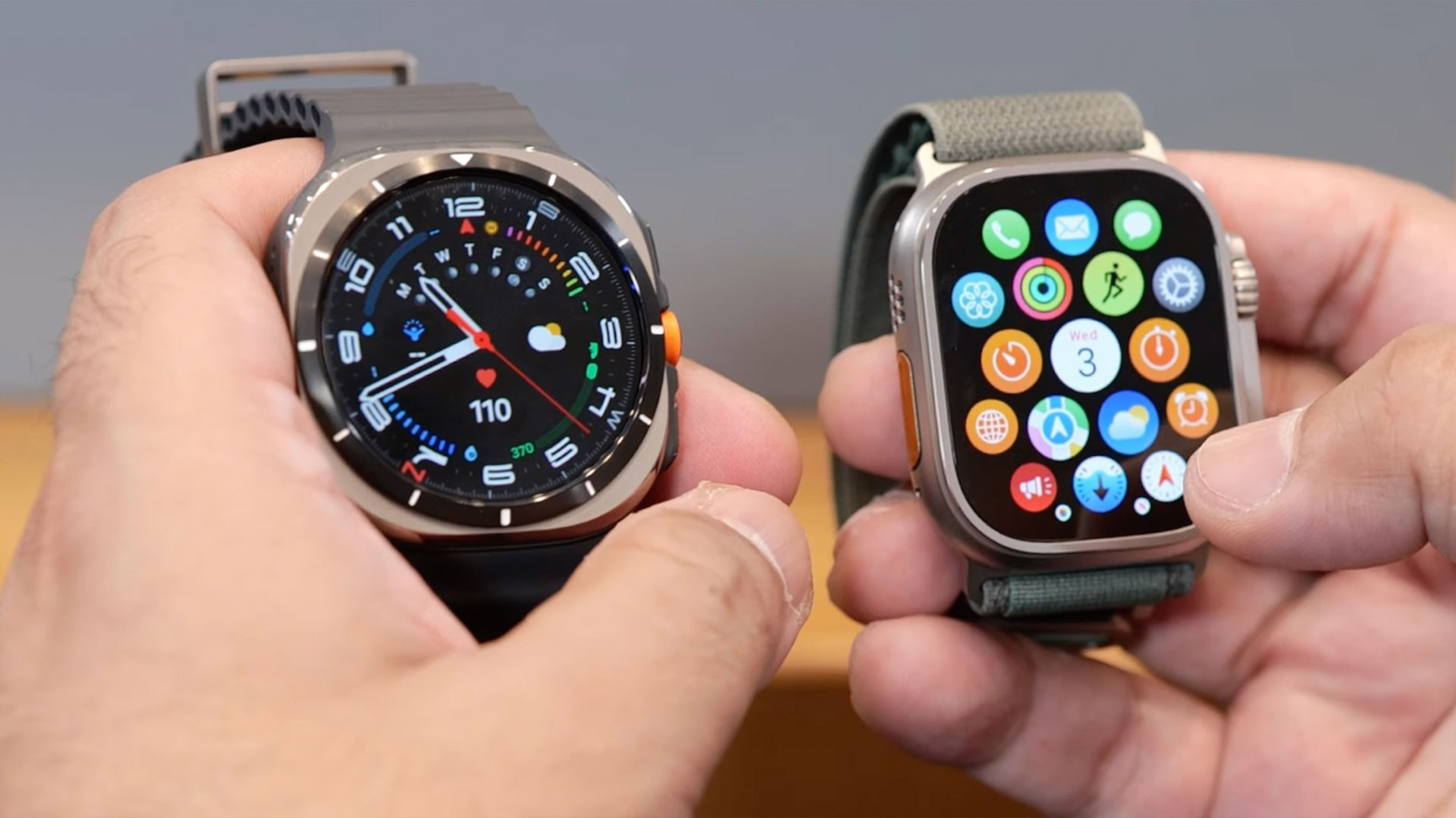 Samsung Galaxy Watch Ultra vs Apple Watch Ultra 2