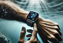 Apple Watch pod vodou