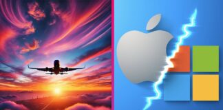 Apple vs Microsoft Delta Air