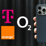 iPhone na fotke a logá slovenských operátorov s cenou
