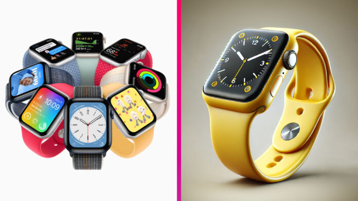 Plastové Apple Watch