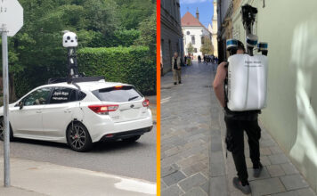 Exkluzívne: Takto Apple fotí Slovensko do svojej „Street View“ služby pomocou áut a chodcov Apple Mapy Slovensko