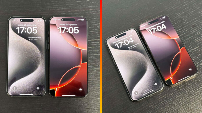 iPhone 15 Pro Max vs iPhone 16 Pro Max rozmery