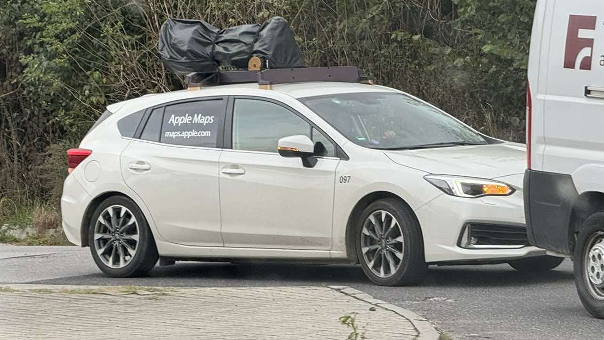 Apple Mapy auto Street View žilina