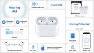 AirPods Pro zdravotné funkcie