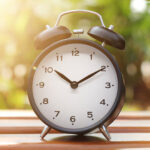 Letný zimný čas hodinky hodiny