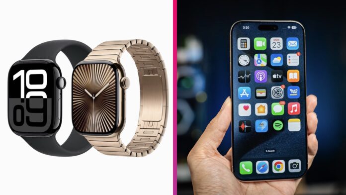 Apple Watch Series 10 a iPhone 16 Pro