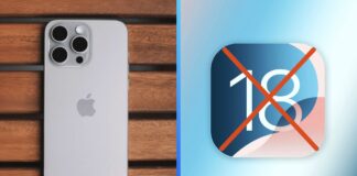 iOS 18 downgrade