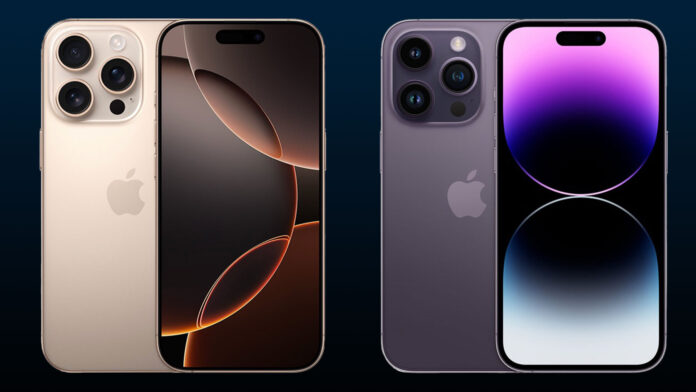 iPhone 16 Pro vs iPhone 14 Pro