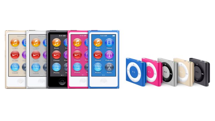 iPod Nano a iPod Shuffle