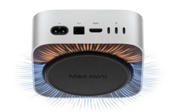 Tepelné ovádzanie Mac mini 2024