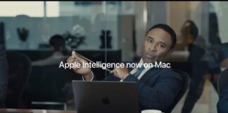 Apple Intelligence MacBook Pro M4 reklama