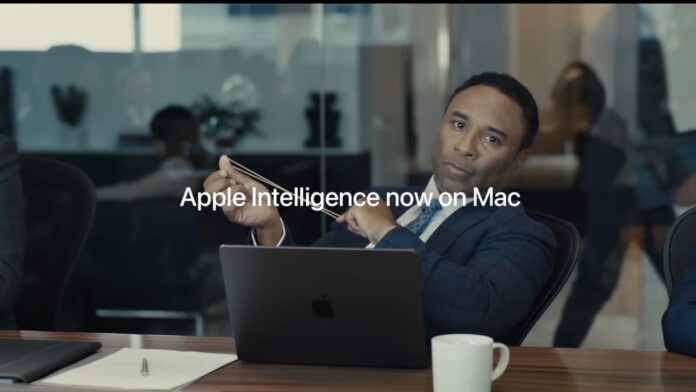 Apple Intelligence MacBook Pro M4 reklama Apple Intelligence MacBook Pro M4 reklama