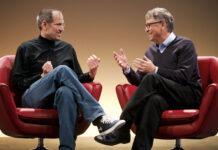 Steve Jobs a Bill Gates
