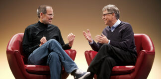 Steve Jobs a Bill Gates