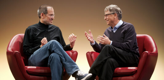 Steve Jobs a Bill Gates