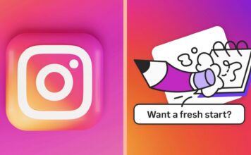 Instagram feed reset