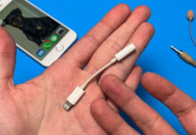 Apple 3,5 mm headphone jack