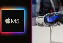 Apple Vision Pro s čipom M5