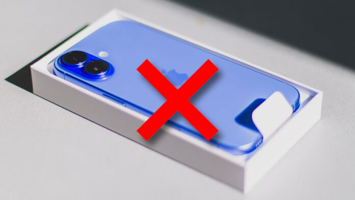 iPhone 16 ban