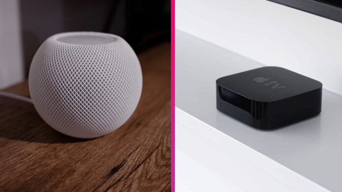 HomePod mini a Apple TV 4K