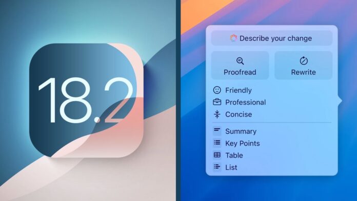 iOS 18.2 mail