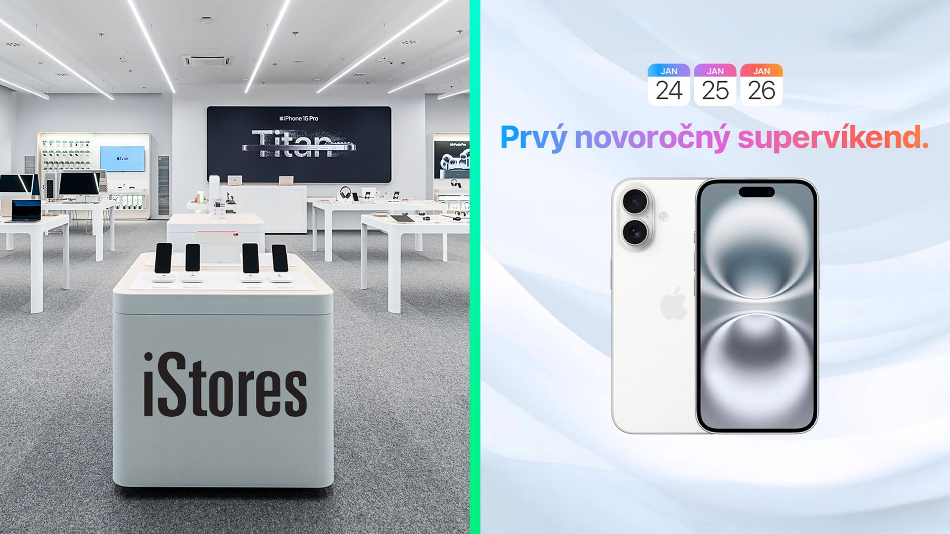 iStores spúšťa poriadné zľavy. Cez víkend kúpite iPhone, Mac aj Apple Watch za skvelé ceny