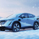 Nissan elektromobil v zime