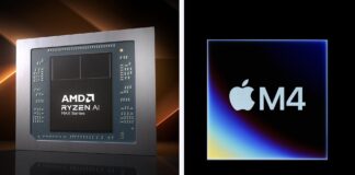 Čipy AMD Ryzen AI Max a Apple Silicon M4