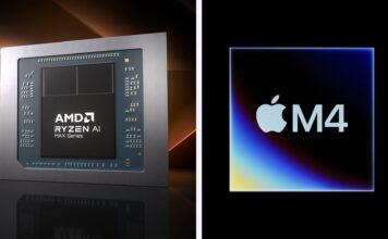 Čipy AMD Ryzen AI Max a Apple Silicon M4