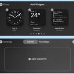 Apple CarPlay 2.0 widgety